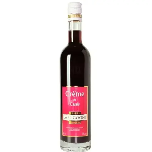 [P070] CREME DE CASSIS LA CIGOGNE 50CL