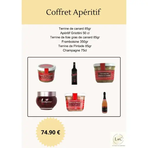 [ART0063] Coffret Apéritif