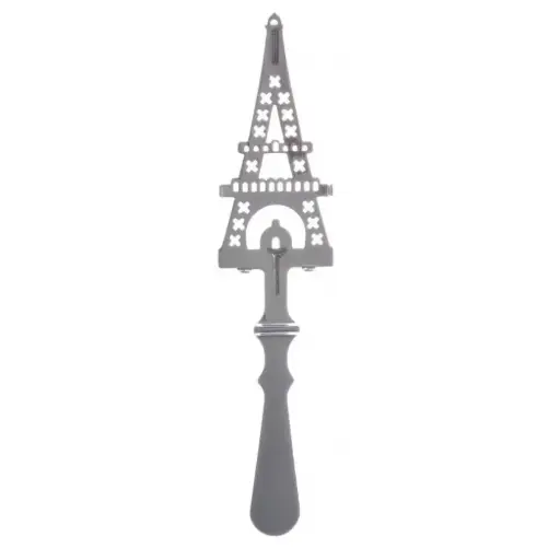 [ART0060] CUILLÈRE À ABSINTHE CHROMÉE : EIFFEL
