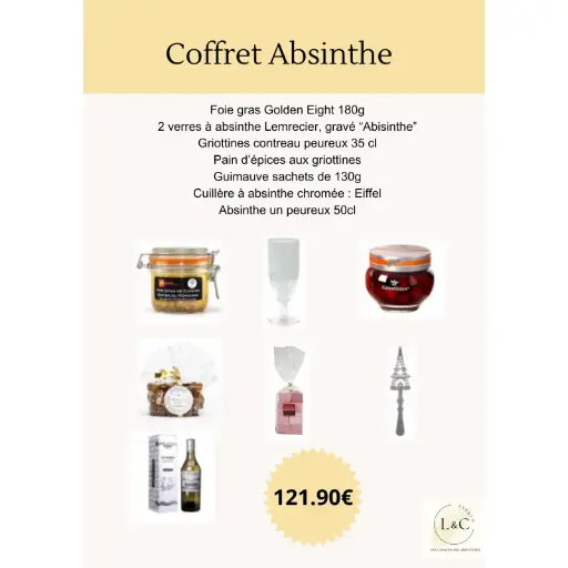[COFF1] Coffret absinthe